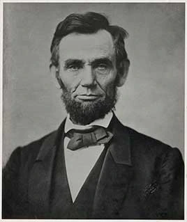 Historical photograph of Abraham Lincoln