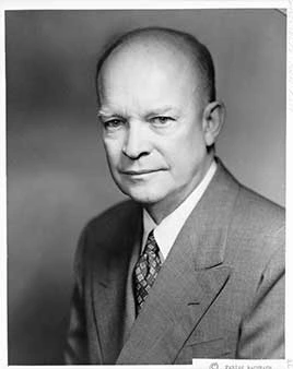 Historical photograph of Dwight D. Eisenhower