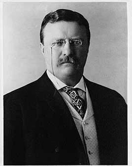 Historical photograph of Theodore Roosevelt