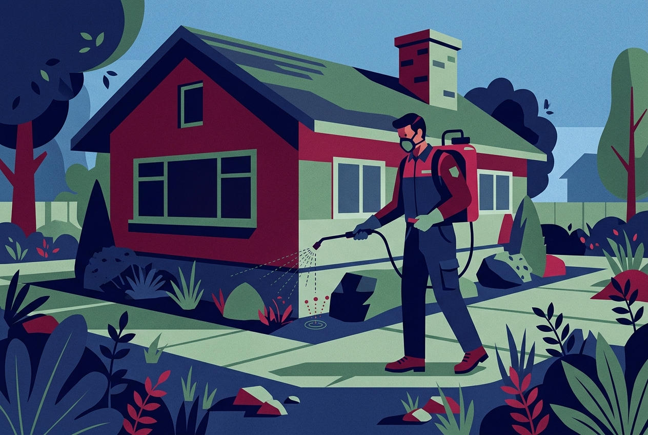 Pest Control — Protect what you built. Build America trade artwork