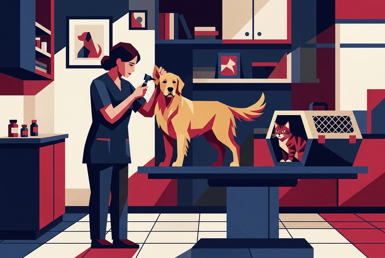 Veterinary & Pet Care — For the whole family. Build America trade artwork
